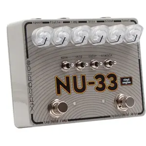 Solidgoldfx Nu-33 Vinyl Engine Chorus/Vibrato Pedal Avec Générateur De Bruit Intégré pas cher