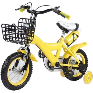 Vélo enfants - OUKANING - 12 pouces - avec roues stables + panier - Ja... pas cher