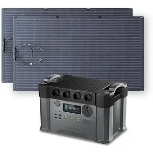 ALLPOWERS G¨¦n¨¦rateur Solaire 2400W (S2000 Pro + SF200 Panneau Solair...Vendu parallpowers
