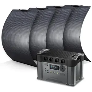 ALLPOWERS G¨¦n¨¦rateur Solaire 2400W (S2000 Pro + SF100 Panneau Solair...Vendu parallpowers