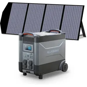 ALLPOWERS G¨¦n¨¦rateur Solaire 4000W (R4000 + SP029 140W Panneau Solai...Vendu parallpowers