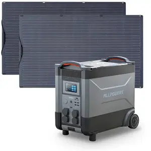 ALLPOWERS G¨¦n¨¦rateur Solaire 4000W (R4000 + SF200 200W Panneau Solai...Vendu parallpowers