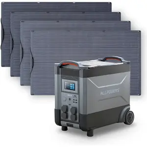 ALLPOWERS G¨¦n¨¦rateur Solaire 4000W (R4000 + SF200 200W Panneau Solai...Vendu parallpowers