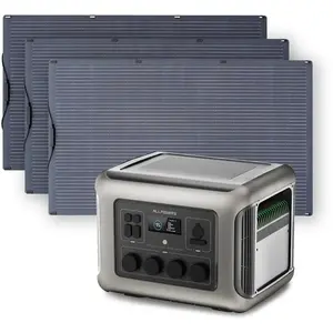 ALLPOWERS G¨¦n¨¦rateur Solaire 2500W (R2500 + SF200 Panneau Solaire 20...Vendu parallpowers