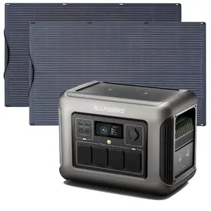 Station d'Énergie Portable ALLPOWERS R1500 avec Batterie Supplémentaire B1000  , 1152Wh à 2304Wh LiFePO4Vendu parallpowers