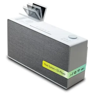 Système de musique tout-en-un sans fil Bluetooth Pure Evoke home Coton blanc pas cher