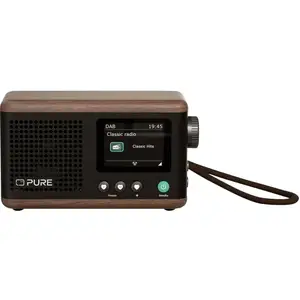 Radio DAB PURE Classic Mini Coffee Black/Walnt pas cher