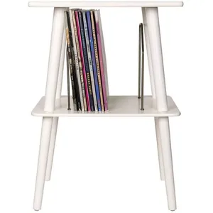 Socle pour tourne-disque Crosley Manchester blanc pas cher