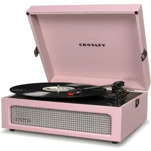 Comparateur de prix : Tourne-disque Crosley Voyager Bluetooth rose pâle