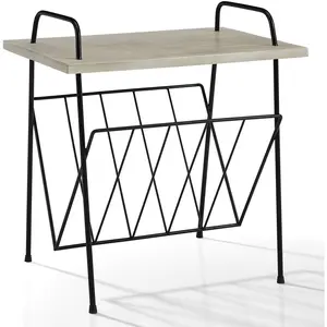 Crosley - Support Wiltshire naturel - 48.3x35.6x50.8 cm T.U pas cher