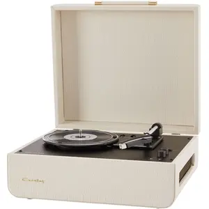 Comparateur de prix : Crosley Mercury Platine Vinyle Bluetooth - Tourne Disque Vintage - Beige