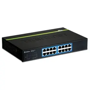 Comparateur de prix : Trendnet TEG-S16DG commutateur réseau Non-géré Noir