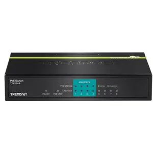 Comparateur de prix : TrendNet TPE-S44 - 8 (ports)/Avec POE/Non empilable/Non manageable