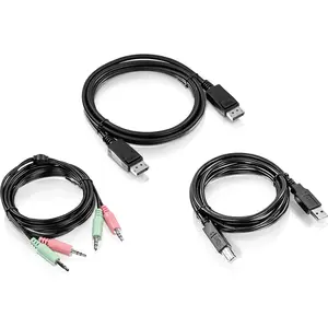 Comparateur de prix : TRENDnet 6 FT.DISPLAYPORT USB AND AUDIO KVM CABLE KIT