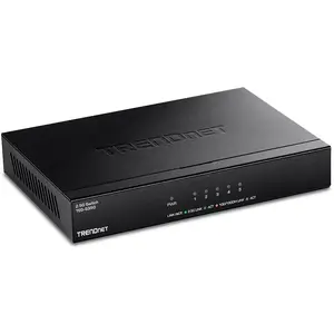 Trendnet TEG-S350 commutateur réseau Non-géré Gigabit Ethernet (10/100/1000) Noir pas cher