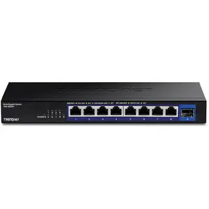Comparateur de prix : TRENDnet Trendnet Teg-s5091 Switch 9 Ports Switch 2.5g Non Géré Avec Port 10g
