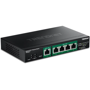 Comparateur de prix : TRENDnet Commutateur géré 5 ports Gigabit PoE++ avec passage PoE, TPE-...