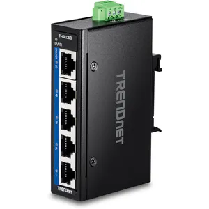 Comparateur de prix : TRENDnet 5-port Industrial Gigabit Din-rail Mini Switch