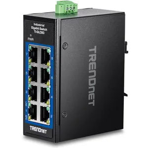 Comparateur de prix : TRENDnet 8-port Industrial Gigabit Din-rail Mini Switch