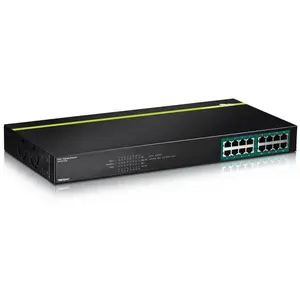 Comparateur de prix : TrendNet TPE-TG160G - 16 (ports)/10/100/1000/Avec POE/Non manageable