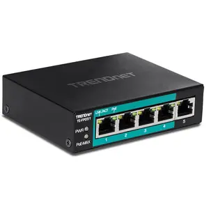 Comparateur de prix : TRENDnet TE-FP051 - commutateur - 5 ports - non gere