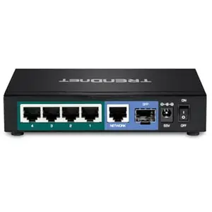 Comparateur de prix : Commutateur - TRENDnet - Switch PoE+ Gigabit à 6 ports TPE-TG611