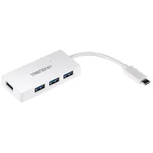 Comparateur de prix : Trendnet TUC-H4E - Concentrateur (hub) - 4 x SuperSpeed USB 3.0 + 1 x USB-C - de bureau