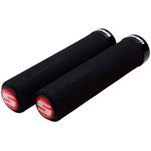 Comparateur de prix : Sram paire de grips mousse lock-on noir