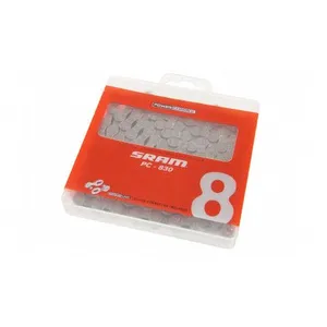 Chaîne SRAM 6/7/8V pour Route/VTT - Grise - 114 maillons pas cher