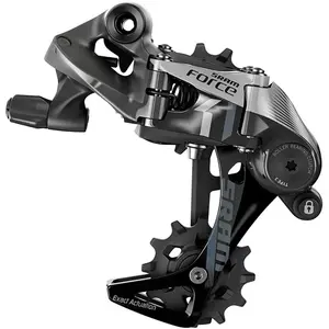 Comparateur de prix : Dérailleur arrière Sram Force 1 11v chape longue noir