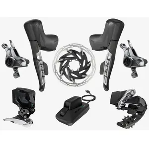 Kit SRAM Red eTap AXS 2X avec frein hydraulique Post Mount pas cher