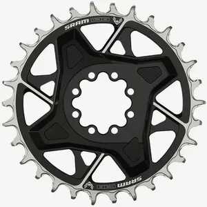 Couronne Sram T-Type XX Eagle Steps 36T Montage Direct Aluminium Argent 12V pas cher