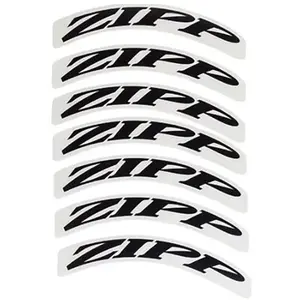 Comparateur de prix : Set de décalcomanies Noir Mat pour Roues ZIPP 303 - Design Moderne et Élégant