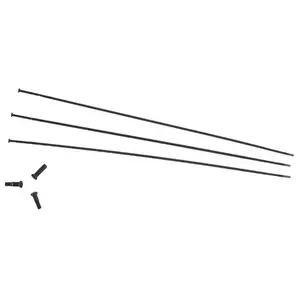 Rayons de rechange Zipp pour roue 60 DS 236 mm noir (3 unités)Vendu parbikeinn