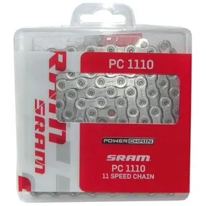 Comparateur de prix : Chaîne SRAM PC 1110 11 Vitesses 114 Maillons avec PowerLock Grise