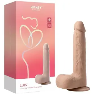 HoneyPlayBox   Luis Godemichet Poussant Chauffant   21.99 cm