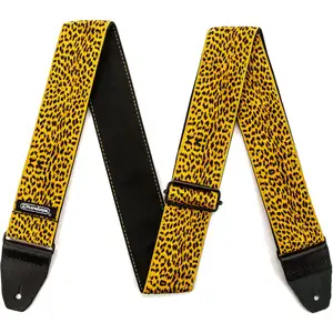 Dunlop Jacquard Strap D6725 Leopardskin Strap sangle guitare