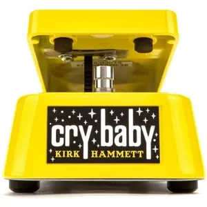 Comparateur de prix : Dunlop KH95Y Kirk Hammett Cry Baby Wah Yellow Sparkle