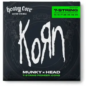 Comparateur de prix : Jim Dunlop Jeu 7 Cordes Korn Signature Jeux électriques 7 cordes