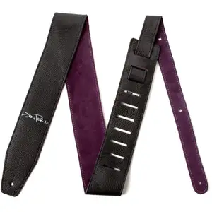 Comparateur de prix : Dunlop JH20 Hendrix Signature Leather Courroie de guitare Black