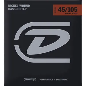 Comparateur de prix : Dunlop DBN45105S - Jeu de cordes basse Short Scale - 45-105