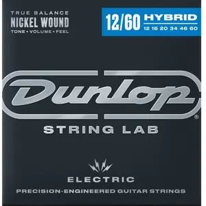 Dunlop DEN1260 - Jeu de cordes guitare électrique - 12-60