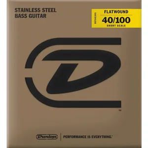 Comparateur de prix : Dunlop DBFS40100S Stainless Steel Filets Plats Short Scale 40-100