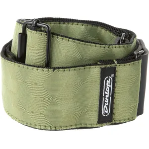 Comparateur de prix : Dunlop D6710 - Sangle Jacquard - Hexagon Echo Olive