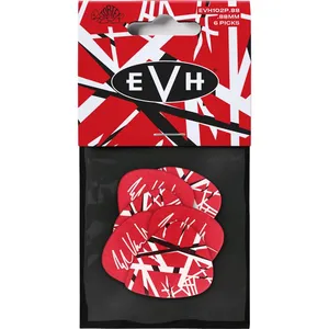 Comparateur de prix : Dunlop EVH102P088 - Médiator EVH Frankenstein 0,88mm, sachet de 6