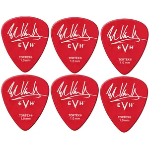 Comparateur de prix : Dunlop EVH102P100 - Médiator EVH Frankenstein 1,00mm, sachet de 6