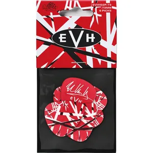Comparateur de prix : Dunlop EVH102P073 - Médiator EVH Frankenstein 0,73mm, sachet de 6