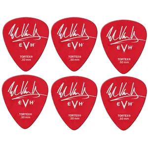 Comparateur de prix : Dunlop EVH102P050 - Médiator EVH Frankenstein 0,50mm, sachet de 6