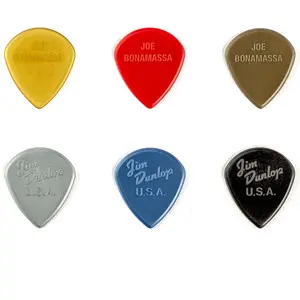 Comparateur de prix : Dunlop PVP121 - Médiator Joe Bonamassa Custom Jazz III variety pack