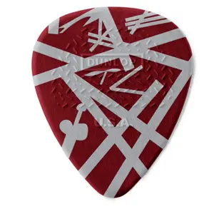 Comparateur de prix : Dunlop EVHP07 - Pack de 6 médiators EVH Shark Guitar Max Grip - 0,60mm